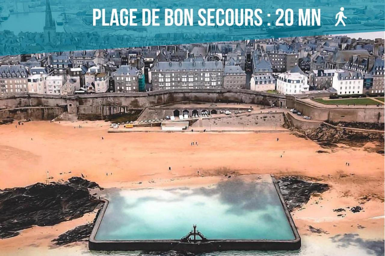 Saint-Malo With Love, Parking, Netflix, Wifi מראה חיצוני תמונה